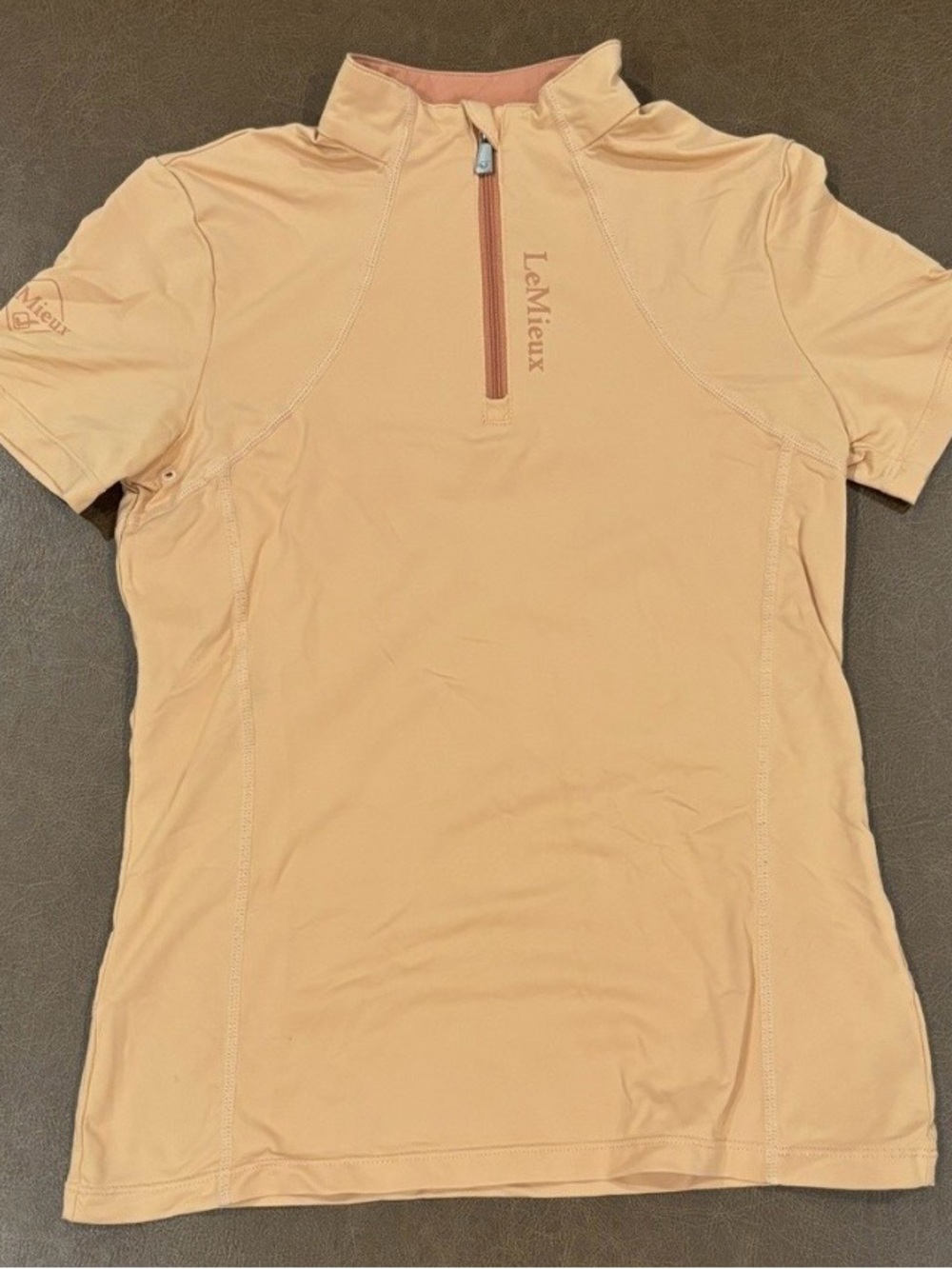 !!DISCONTINUED!! LeMieux 11-12 Young Rider Classique Short Sleeve Sherbet